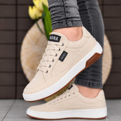 Zapato casual Nana Shoes Beige con suela marrón (NANA)
