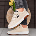Nana Shoes – Beige suela marrón